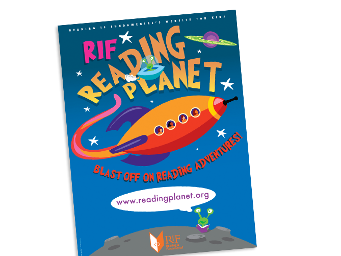 Reading is Fundamental (RIF) Reading Planet poster
